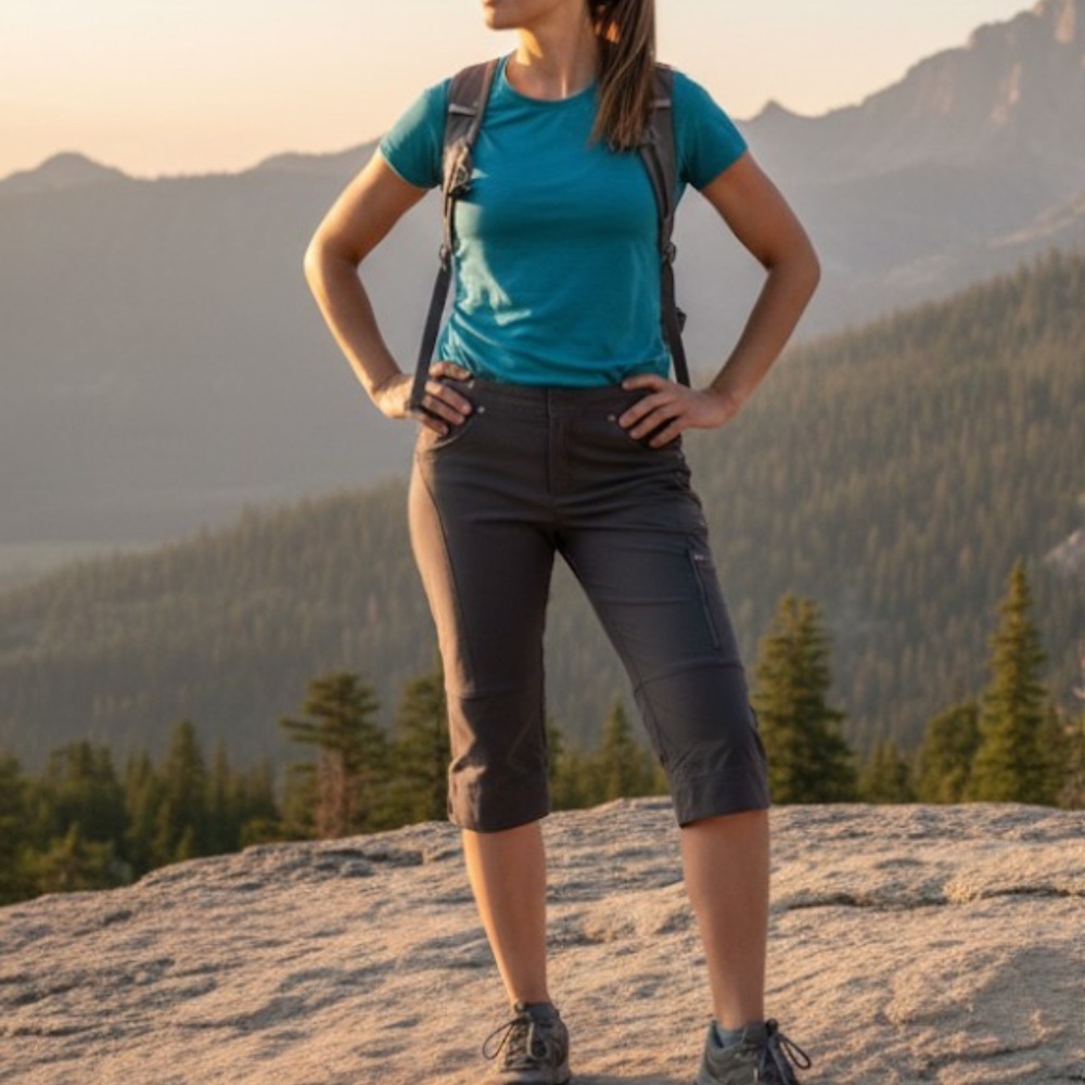 Athleta- commuter hiking capri 8T